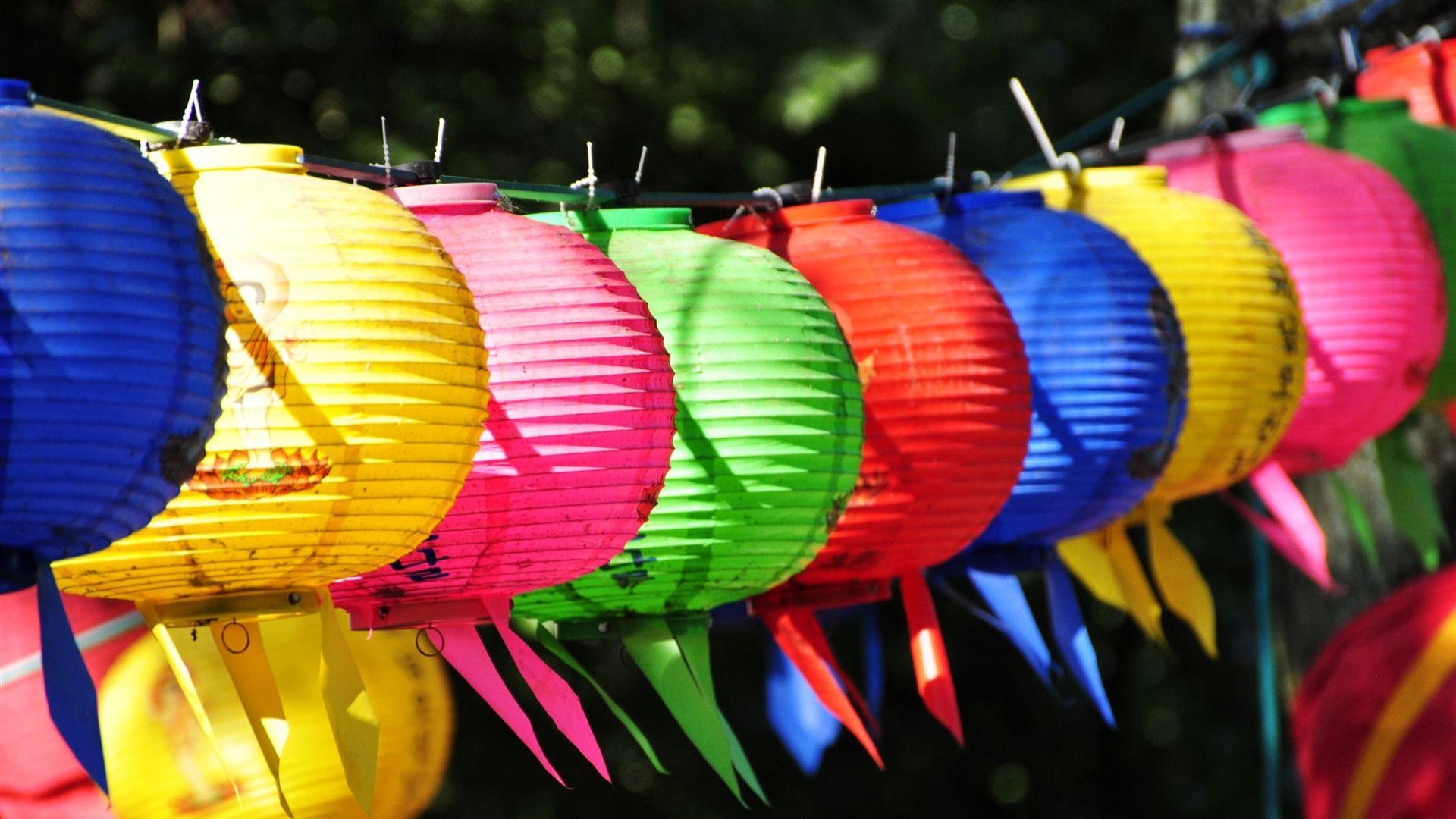 bunt, lampion, rot, blau, gelb, farben, farbe, lampion, lampion, lampion, lampion, lampion