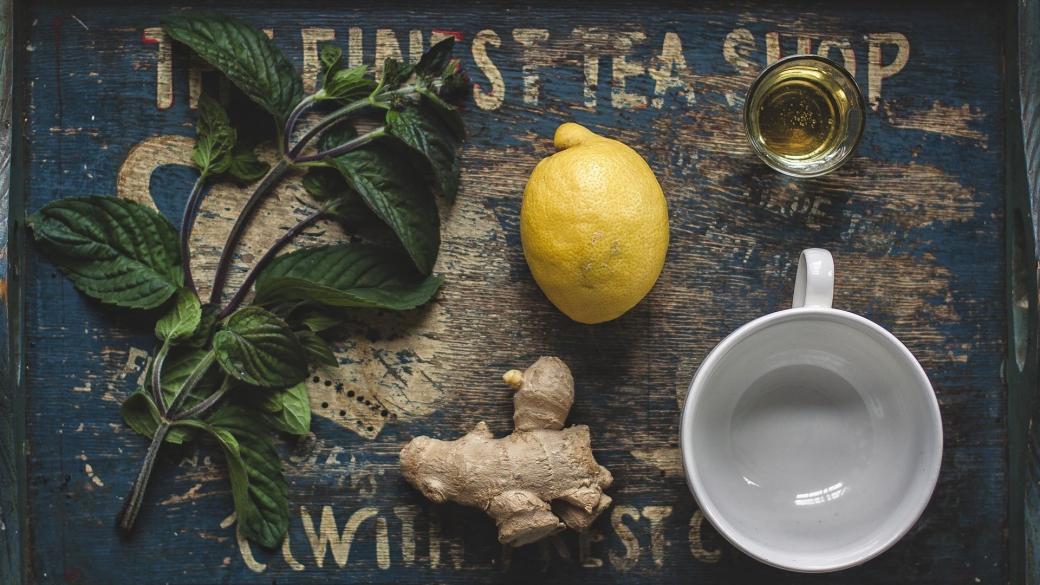 tee, honig, zitrone, ingwer, minze, oben, kraut, kräuter, trinken, getränk, tasse, heiß, grün, teetasse, organisch, gesund, becher, lebensstil